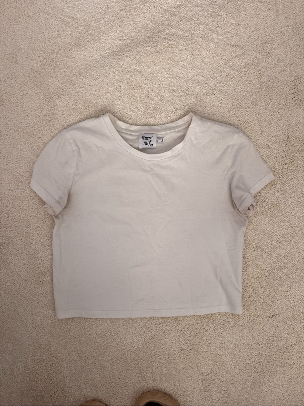Prince White Crewneck Tee